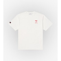 T1 CLUBHOUSE LOGO TEE - WHITE